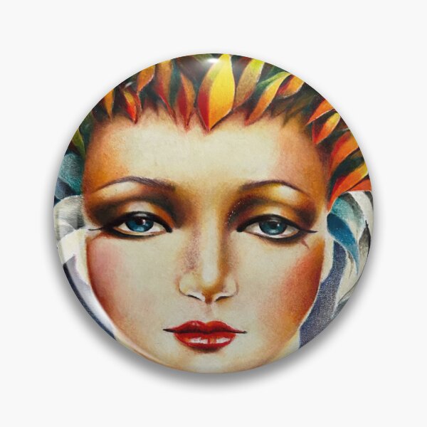 Item preview, 'Windswept". Hand drawn coloured pencil mental health art. designed and sold by Shoot-The-Moon.