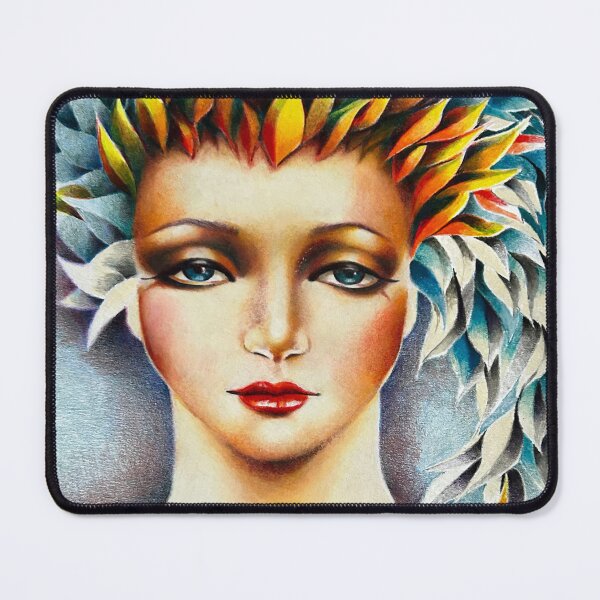 Item preview, 'Windswept". Hand drawn coloured pencil mental health art. designed and sold by Shoot-The-Moon.