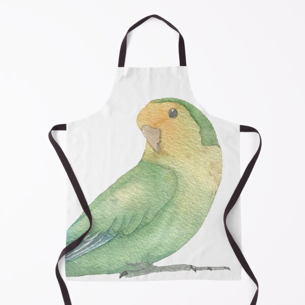 Item preview, Lovebird watercolor pet portrait designed and sold by L'Atelier Oranjade.