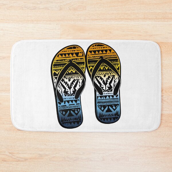 Item preview, Aroace Pride Flag Tribal Flip-Flops Design – Vibrant Pride Art designed and sold by Travelslightly.