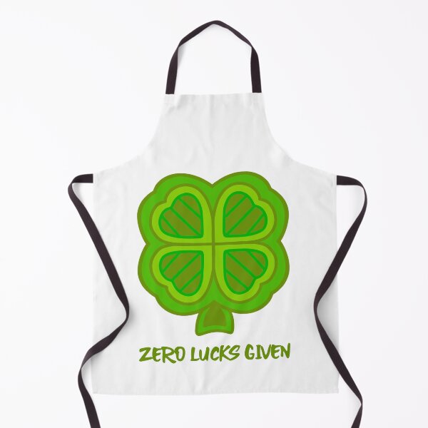 Item preview, Funny Zero Lucks Given Four Leaf Clover designed and sold by Sartoris Art.