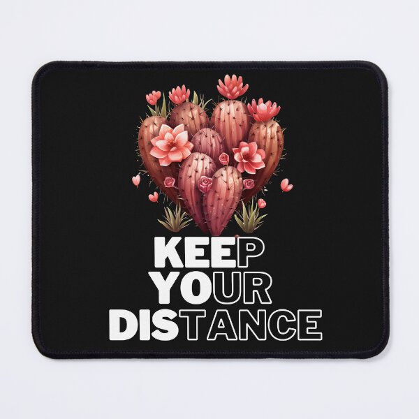 Item preview, Keep your distance - Cactus designed and sold by Rompecabezas.