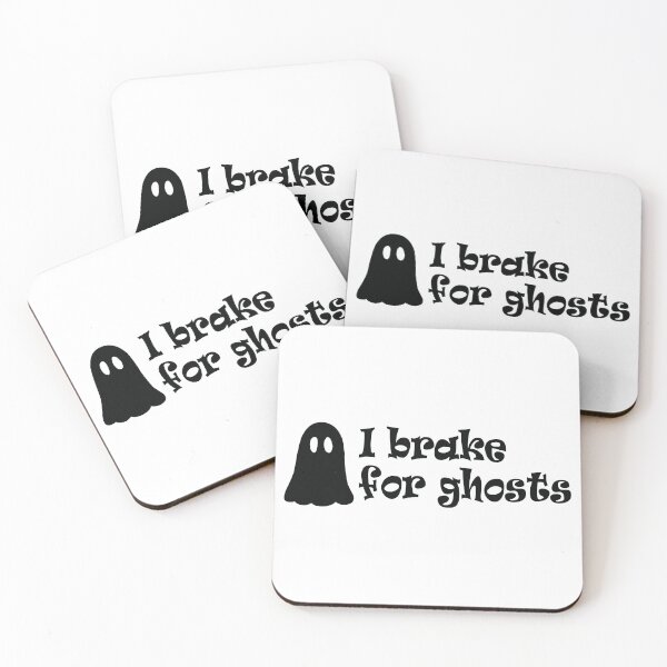 Item preview, I brake for ghosts designed and sold by the-craft-shop.