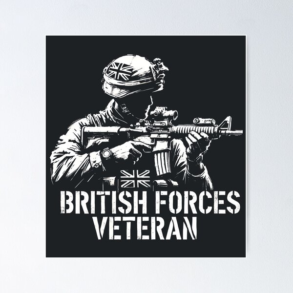 Item preview, British Forces Veteran  designed and sold by HowToCanadian.