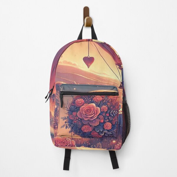 Item preview, Romantic Valentine's Day Hot Air Balloon Design designed and sold by Zeeshankhan1345.