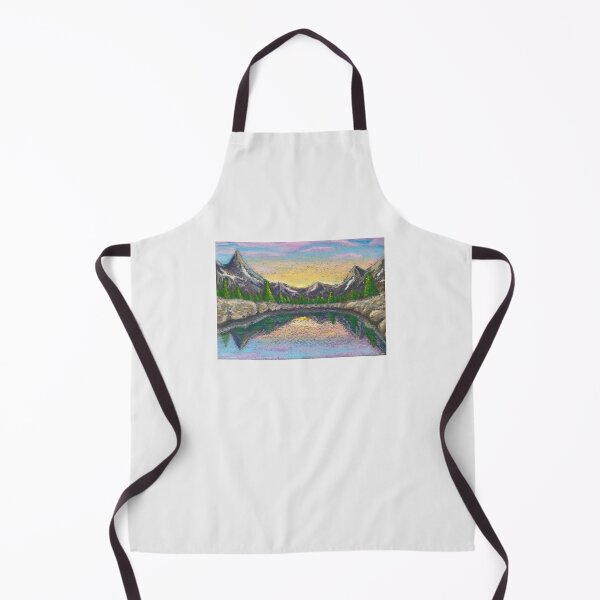 Item preview, Mountainscape - Lake in the mountains - Pastel Painting designed and sold by Sky-99.