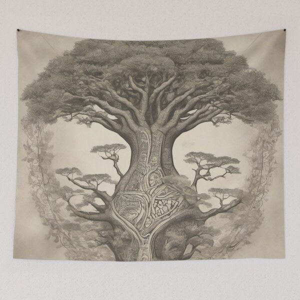 Item preview, Sacred Baobab: The Tree of Life in African Spirituality designed and sold by 'VARI'.
