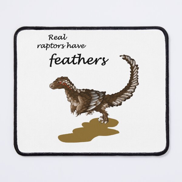 Item preview, Real Raptors Have Feathers - alt designed and sold by Clawfoot Cafe.
