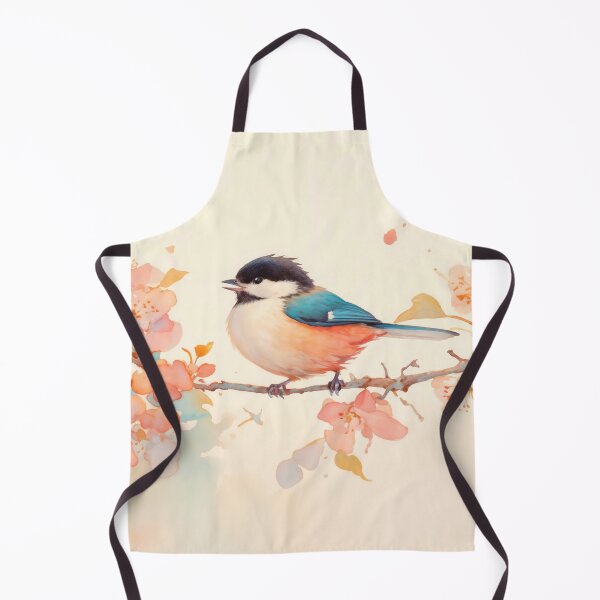Item preview, Chickadee’s Perch in a Symphony of Blooms designed and sold by AshiraCreations.