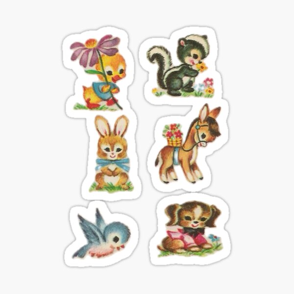 Item preview, Spring animals designed and sold by toastysketches.