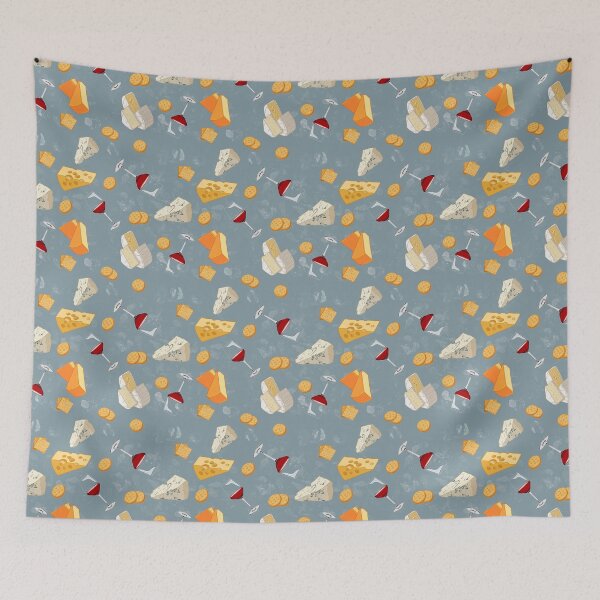 Item preview, Cheese, Wine and Crackers designed and sold by mollysdoodleboo.