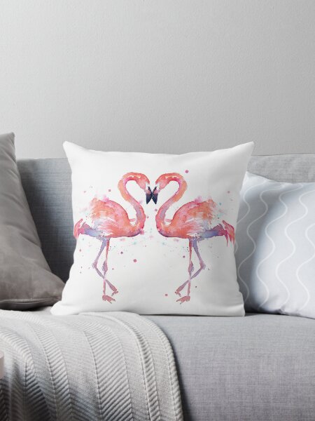 Flamingo Pillows Cushions for Sale Redbubble