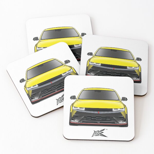 Item preview, hyundai ioniq 5 N dk edition yellow  designed and sold by NaquashM.