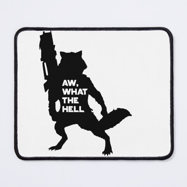 Item preview, Rocket Raccoon - Aw What the Hell designed and sold by KindaSusBro.
