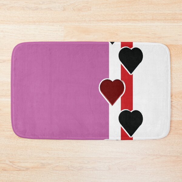Item preview, Black Valentine Heart-red purple black violet pattern 14 designed and sold by StudioViArt.