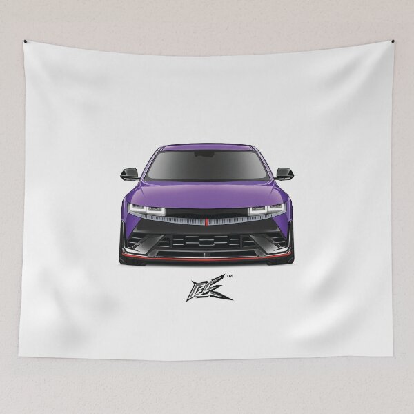 Item preview, hyundai ioniq 5 N dk edition purple  designed and sold by NaquashM.