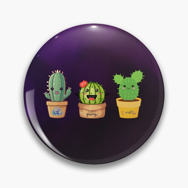 Item preview, Cute Cactus with positive affirmations on Abstract Art Background designed and sold by Fantacaroo Designs.