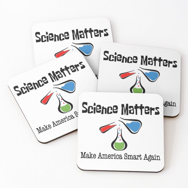 Item preview, Science Matters – Make America Smart Again Gift with Beakers for Science Lovers designed and sold by ScienceCorner.