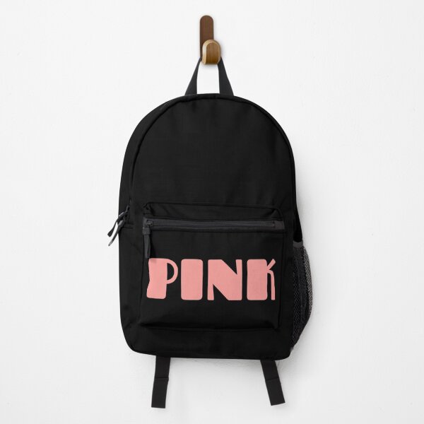 Item preview, Minimalist 'Pink' Sticker | Black Background designed and sold by Mystify-.