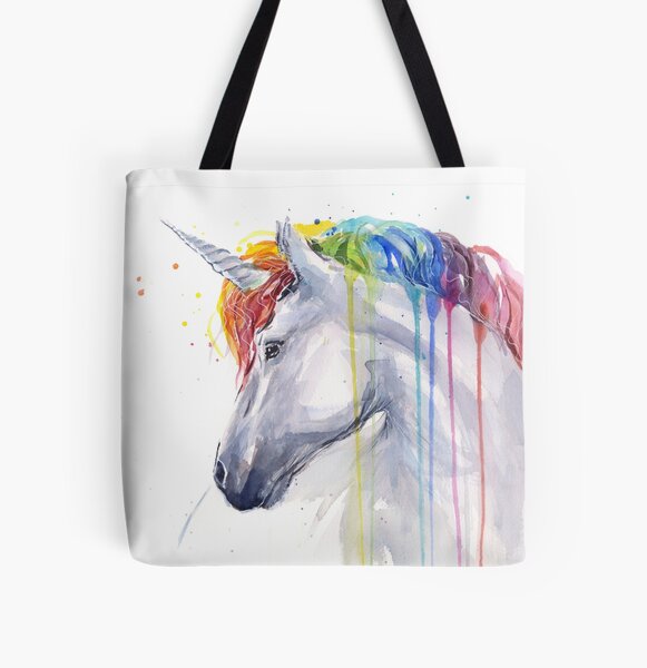 Cotton Candy Unicorn Weekender Tote Bag by Olga Shvartsur - Pixels Merch