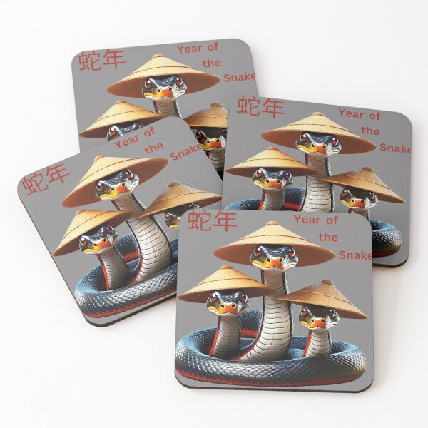 Item preview, Year of the Snake: A Celebration: A captivating image showcasing the beauty and grace of a corn snake, celebrating the Chinese New Year of the Snake. designed and sold by Grang Art Artistic Designs.