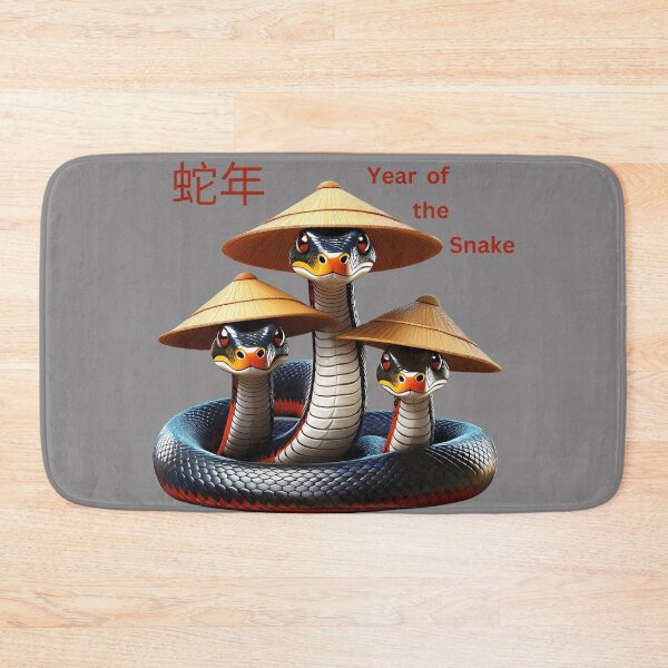 Item preview, Year of the Snake: A Celebration: A captivating image showcasing the beauty and grace of a corn snake, celebrating the Chinese New Year of the Snake. designed and sold by Grang Art Artistic Designs.