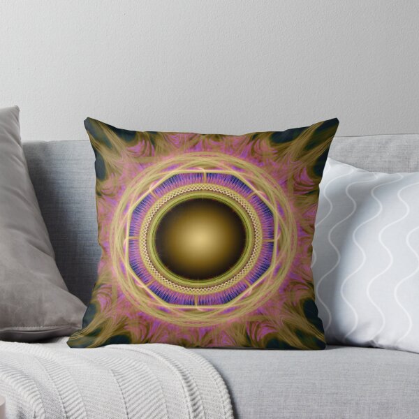 Item preview, Radiating glowing mandala fractal pattern designed and sold by Galas Art.