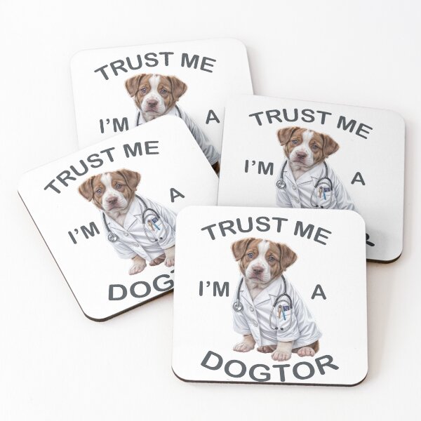 Item preview, Trust me, I'm a Dogtor shirt designed and sold by CanvaSnap ⭐⭐⭐⭐⭐.