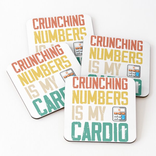Item preview, Acountant Crunching Nubers Is My Cardio Funny Accountant Finance designed and sold by TAYTAUS.