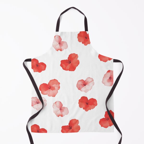 Item preview, Fiery Red Carnations and Heart Shapes Watercolor" designed and sold by LuminaFlourish.