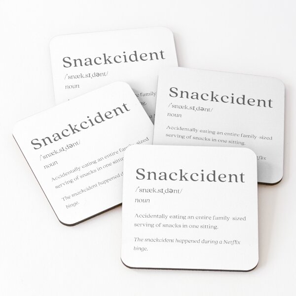 Artikelvorschau, Wörterbuch: Snackcident entworfen und verkauft von nature. electrified..