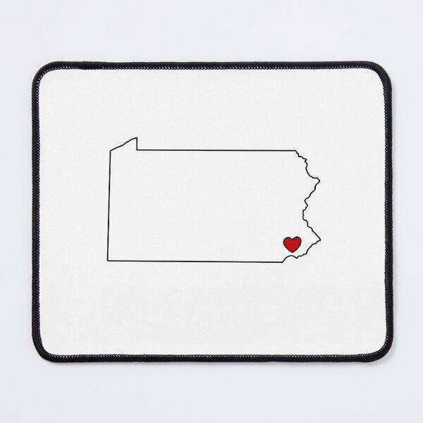 Item preview, Delco Pennsyvnia Outline designed and sold by delmarvastickers.