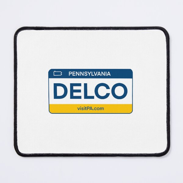 Item preview, Delco Pennsylvania License Plate designed and sold by delmarvastickers.