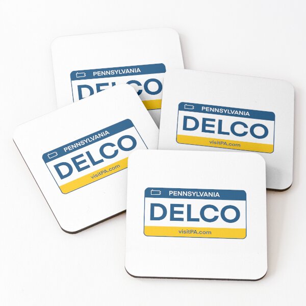Item preview, Delco Pennsylvania License Plate designed and sold by delmarvastickers.