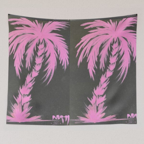 Item preview, Pink Palm Tree designed and sold by MatrixTattoo.