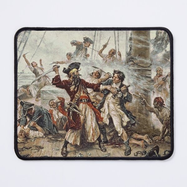 Item preview, The Capture of Black Beard the Pirate designed and sold by racecar32.