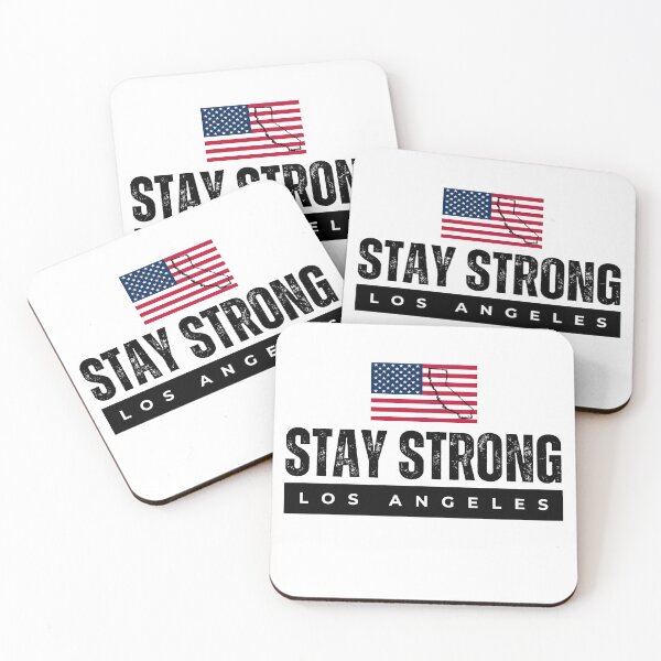 Item preview, Stay Strong Los Angeles  designed and sold by Roy & Tiffany.