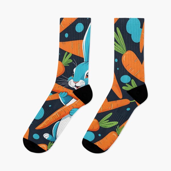 Item preview, A cute rabbit eating a carrot designed and sold by EdwardBratton.