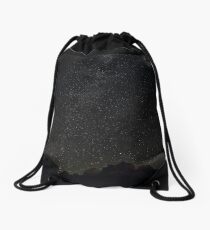 Milky Way over Zion National Park, Utah Drawstring Bag