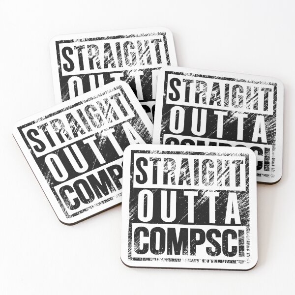 Item preview, Straight Outta Comp Sci – Parody Gift for Computer Science Enthusiasts designed and sold by ScienceCorner.