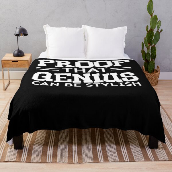 Item preview, Proof That Genius Can Be Stylish Funny Smart Nerd designed and sold by PrintCrafting.