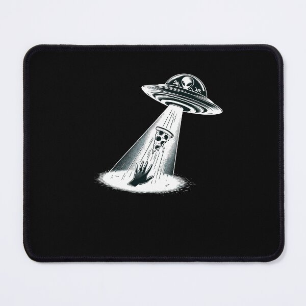 Item preview, UFO Alien Eating Pizza Abduction Funny Food Lover designed and sold by Dressed For Duty.