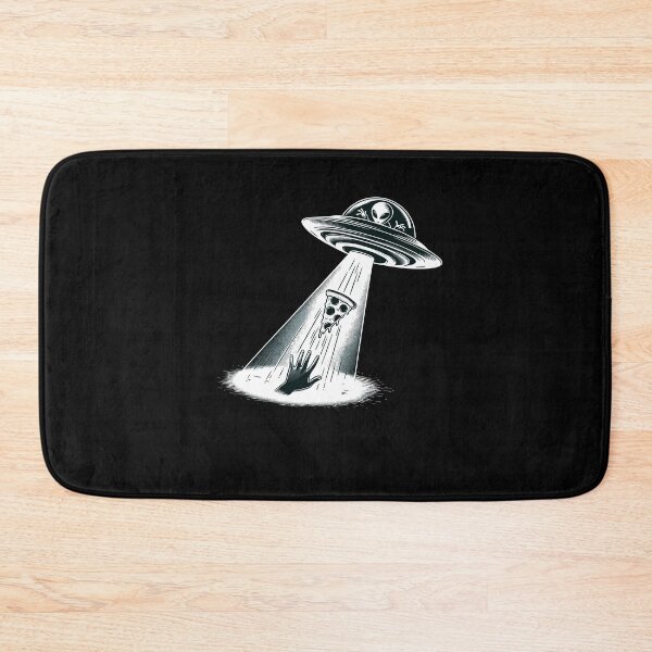 Item preview, UFO Alien Eating Pizza Abduction Funny Food Lover designed and sold by Dressed For  Duty.