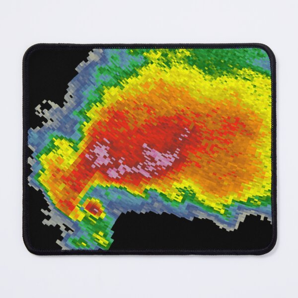 Item preview, tornadic supercell hook echo designed and sold by zombiified.