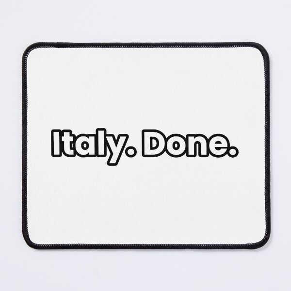 Item preview, Italy Done Travel vintage retro minimalist wanderlust designed and sold by CheeseBlueprint.