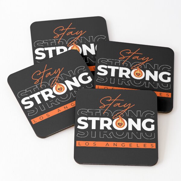 Item preview, Stay Strong, Los Angeles designed and sold by Roy & Tiffany.