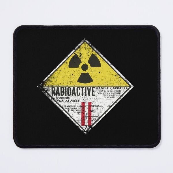 Item preview, Vintage Radioactive Sign designed and sold by racecar32.