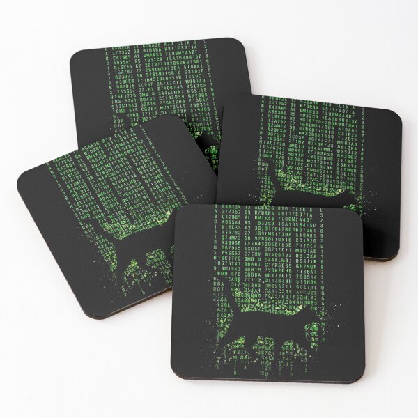 Item preview, The Matrix Code Background Pattern designed and sold by Mad Factory Designs.