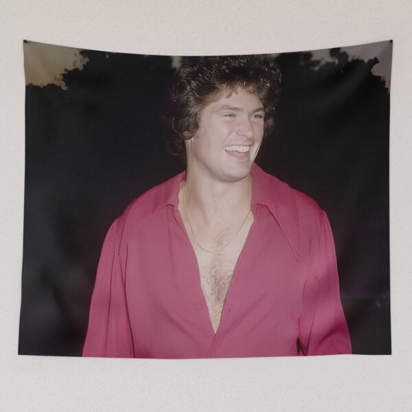 Item preview, David Hasselhoff cute designed and sold by TribeMystic.