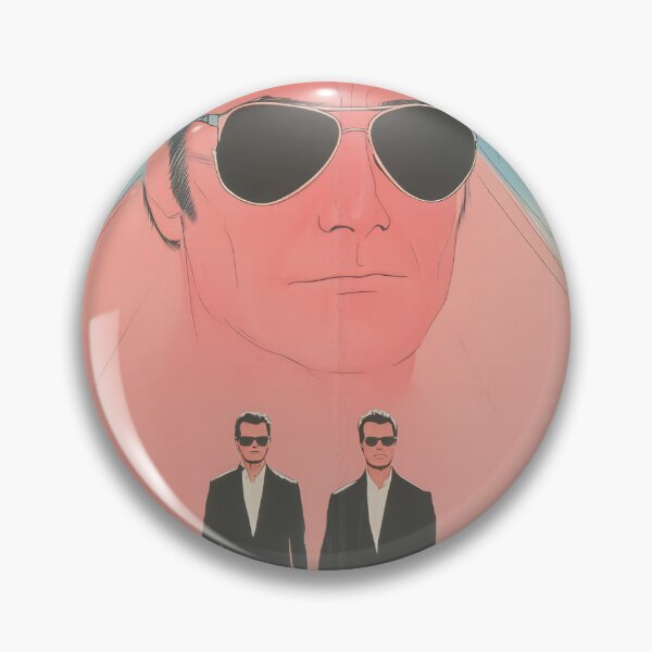 Item preview, Stylized illustration of two men in sunglasses walking confidently against a vibrant backdrop in an urban setting designed and sold by anytka.